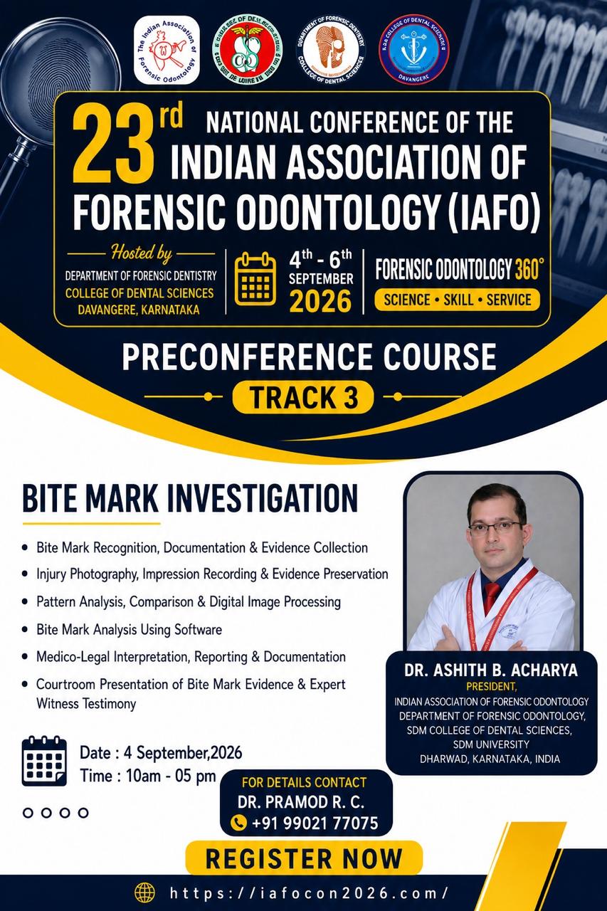 Track 3: Bite Mark Investigation